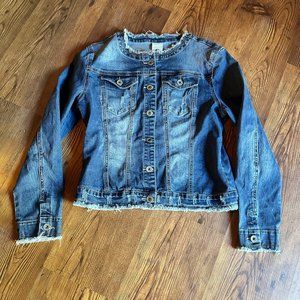 SIX Denim Brand Ladies Denim Jacket NWT Size M